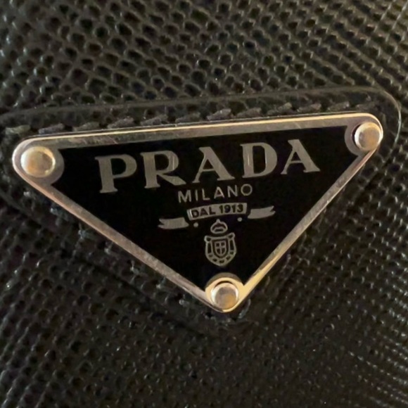 Prada Saffiano Cuir Triangle Bag - Picture 5 of 15
